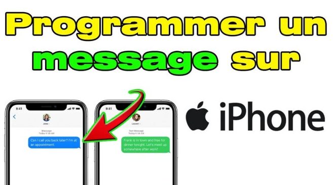 Comment programmer un sms sur un iPhone ? 1 comment programmer un sms sur un iphone