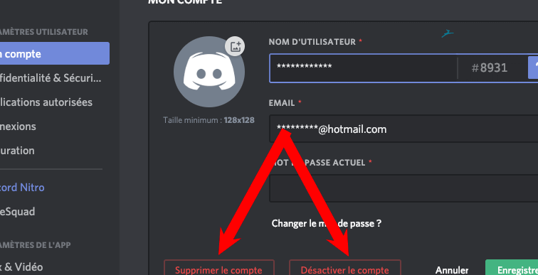 Comment supprimer son compte Discord ? 1 comment supprimer son compte discord