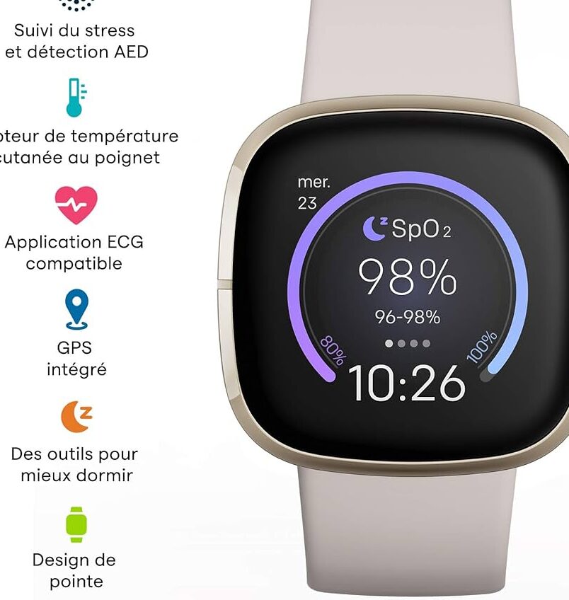 Fitbit Sense : l’ECG finalement activé en France pour le suivi cardiaque 1 fitbit sense lecg finalement active en france pour le suivi cardiaque