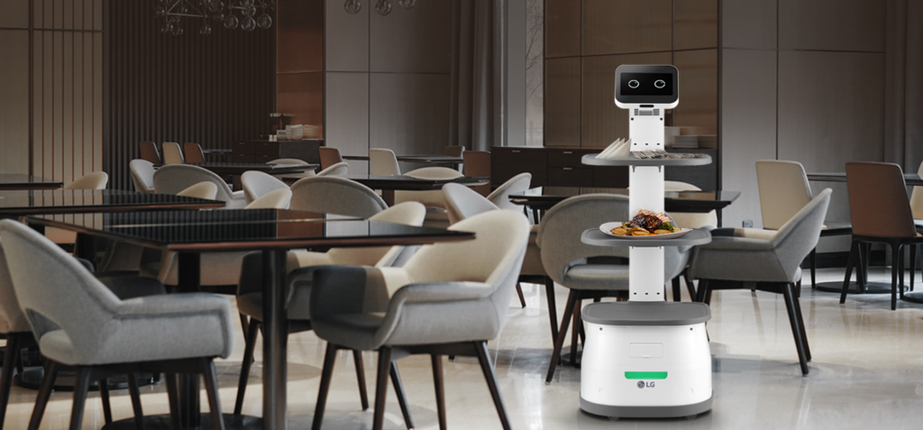 Le robot CLOi ServeBot de LG pourrait bientôt vous servir au restaurant 1 le robot cloi servebot de lg pourrait bientot vous servir au restaurant