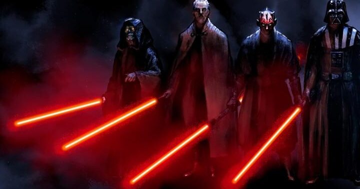 Les seigneurs Sith de Star Wars classés selon leur puissance 1 les seigneurs sith de star wars classes selon leur puissance
