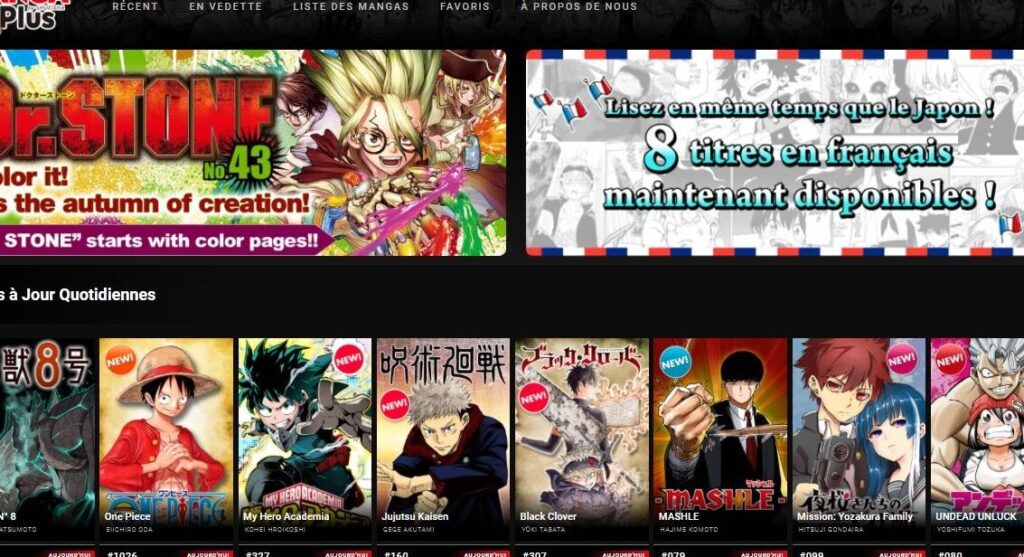 Manga Plus : tout savoir sur la plateforme de lecture en ligne 5 manga plus tout savoir sur la plateforme de lecture en ligne