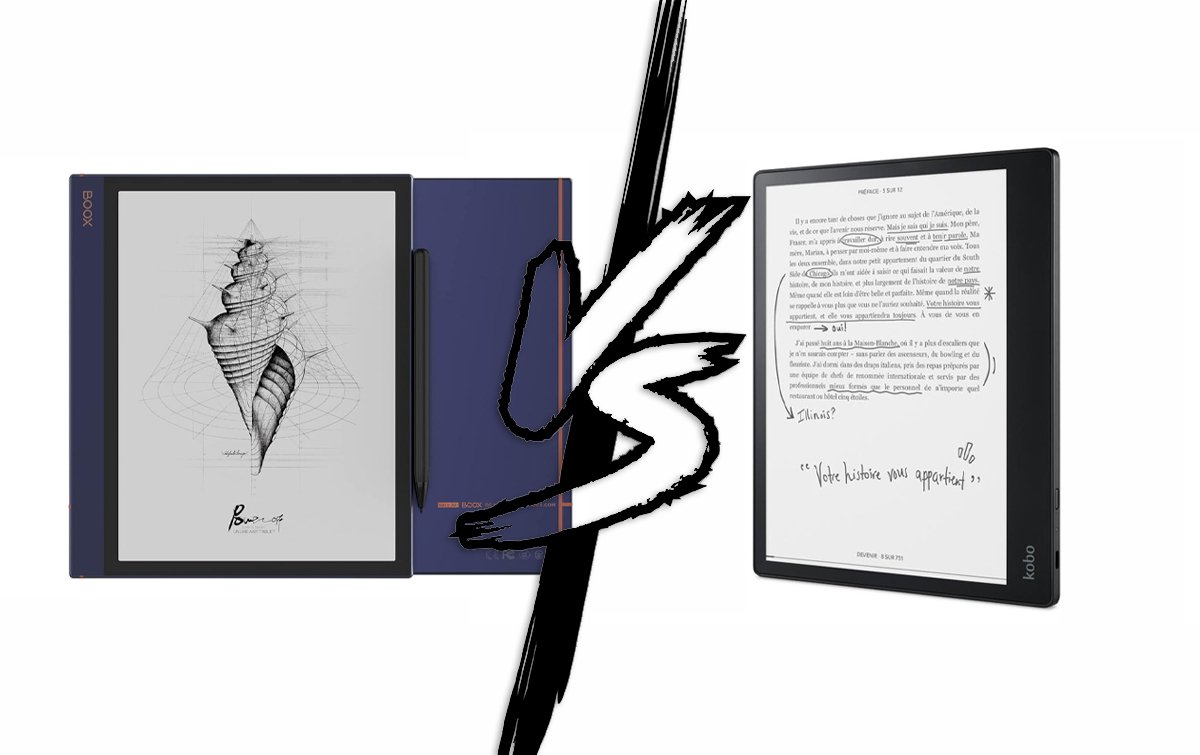 Test de la Boox Go Color 7 : Est-ce la liseuse qu’il vous faut ? 4 boox air note vs kobo elipsa