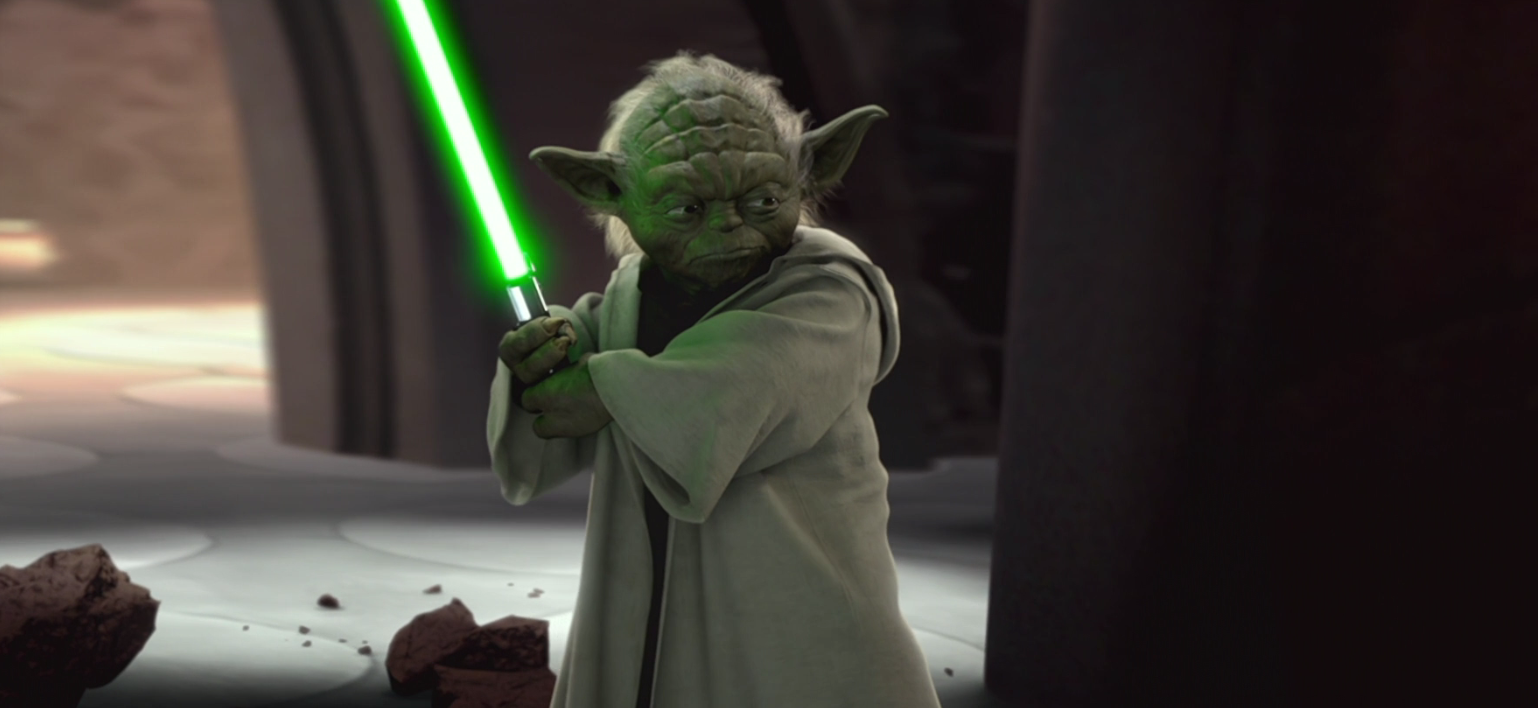 Où est passé le sabre laser de Yoda dans Star Wars ? La réponse au mystère 6 yoda