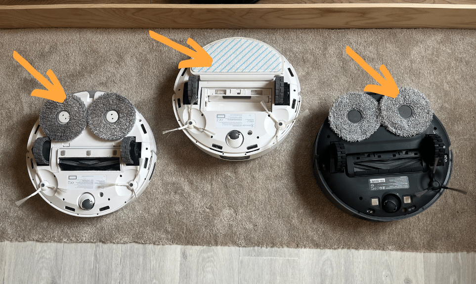 type serpillere meilleur aspirateur robot laveur