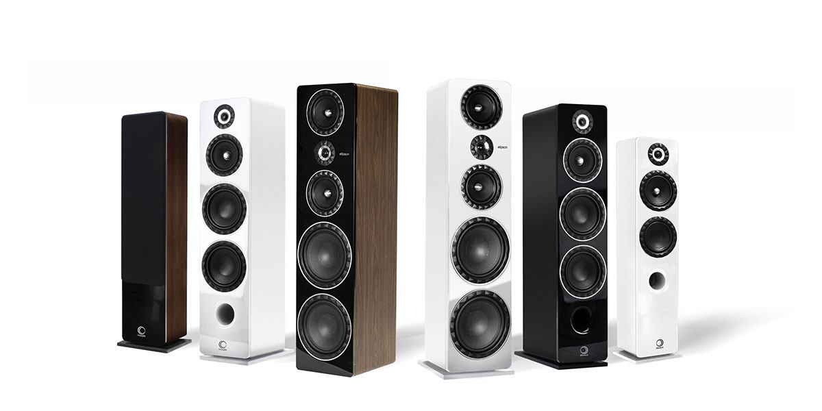 Enceintes surround pour un Home Cinéma 6 enceintescolonnes