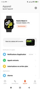 Test de la XIAOMI Redmi Watch 4, une montre à petit prix pourvue de caractéristiques impressionnantes 7 28387215 xiaomi redmi watch 4 la notification des messages est activee screenshot