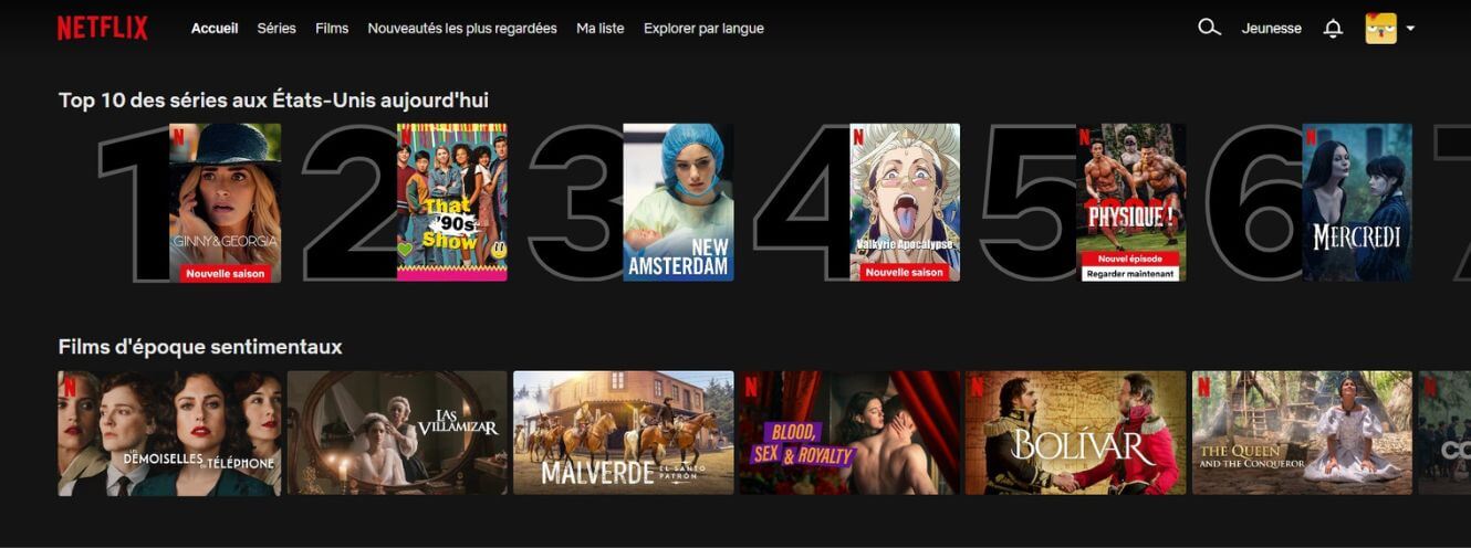 Netflix USA : comment accéder au catalogue américain de la plateforme ? 6 Netflix US