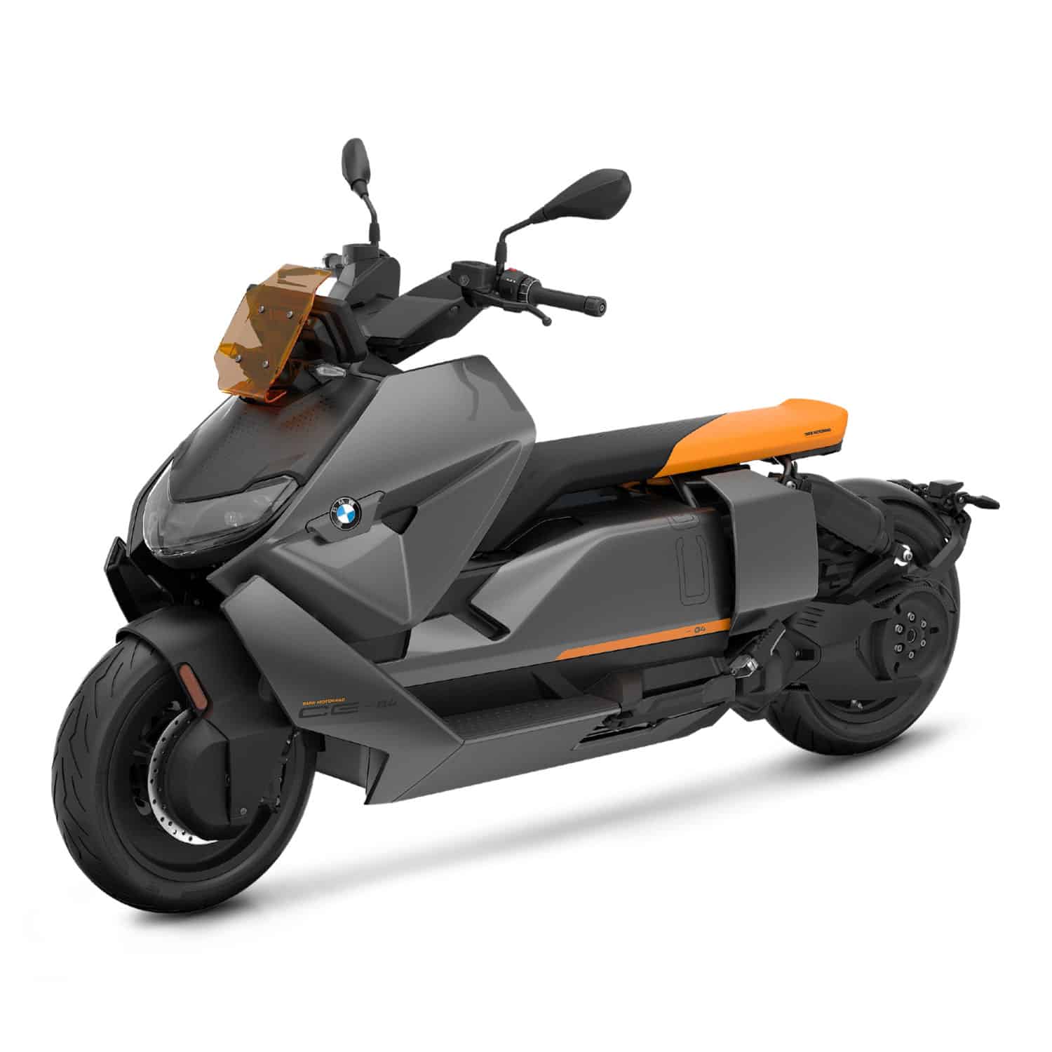 Nerva EXE II : ce maxi scooter écrase le BMW CE 04 par sa puissance 6 bmw ce 04 gris trois quart face gauche