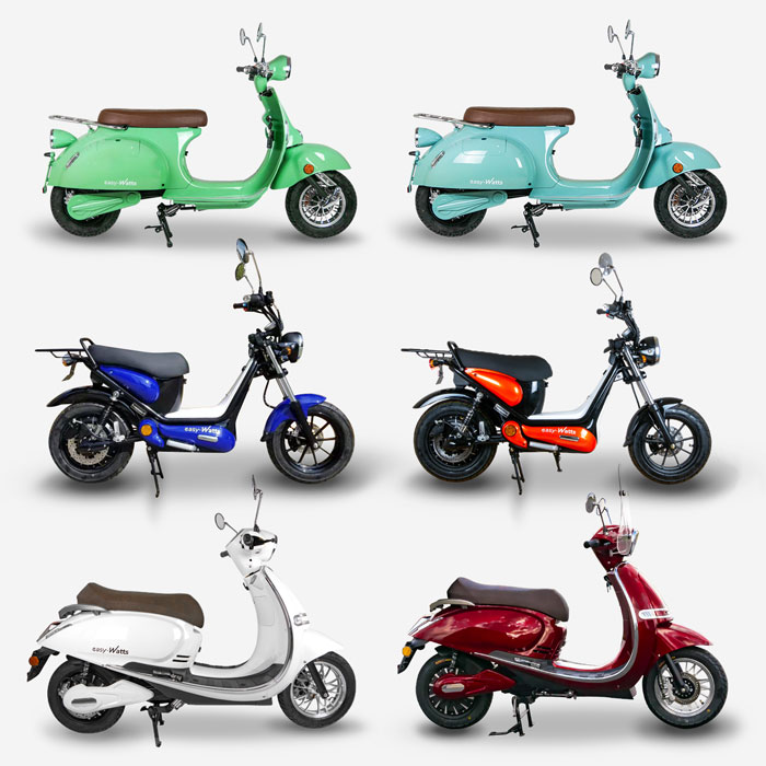 Easy-Watts propose une motocross électrique accessible aux jeunes de 16 ans 8 meilleur scooter electrique retro vintage pas cher easy watts 2022